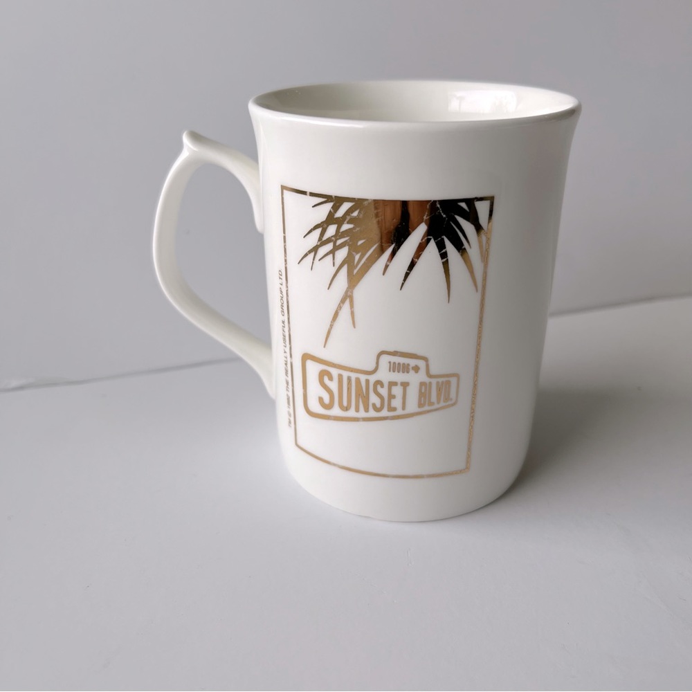 Vintage 1992 Sunset Boulevard Coffee Cup